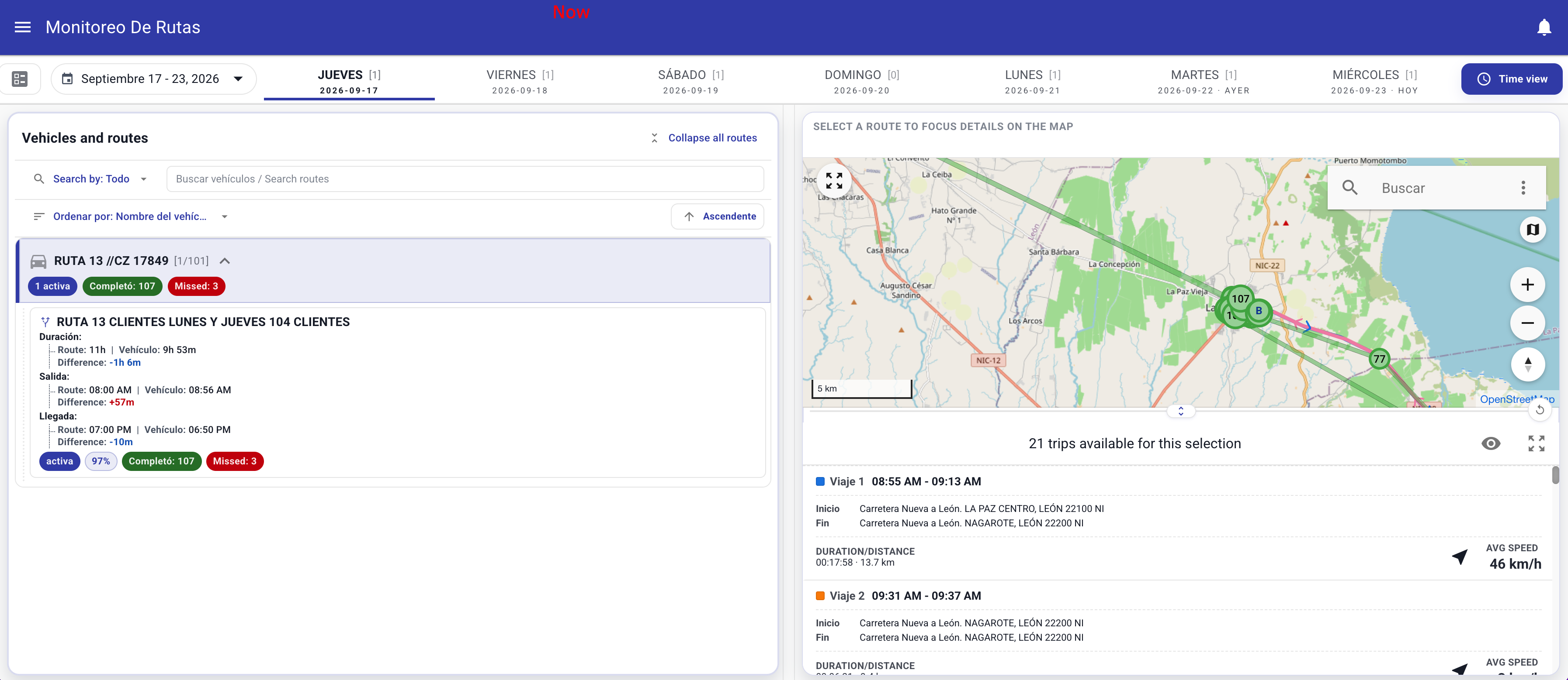 Redesigned Routes Module