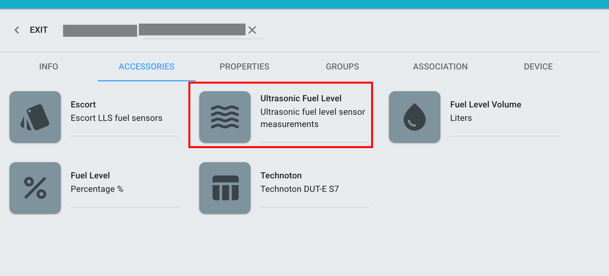 UL212 ultrasonic fuel sensor setup for Teltonika