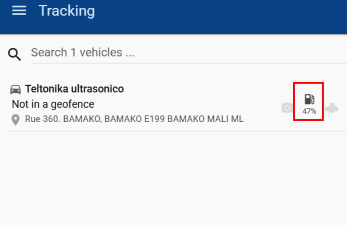 UL212 ultrasonic fuel sensor setup for Teltonika